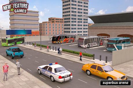 Télécharger Super Bus Arena: simulateur de bus moderne 2020  APK MOD (Astuce) 2