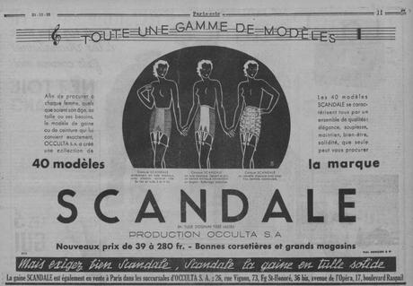 Scandale 1935 Paris Soir 21 novembre