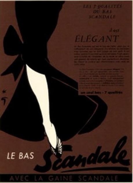 Scandale 1952 Gruau Q5 Elegant