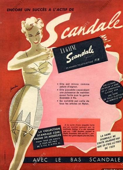 scandale 1952 Maurice Paulin A1