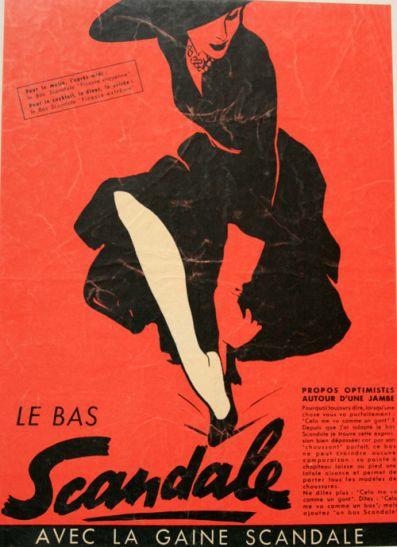 Scandale 1952 Gruau Q3 chaussant