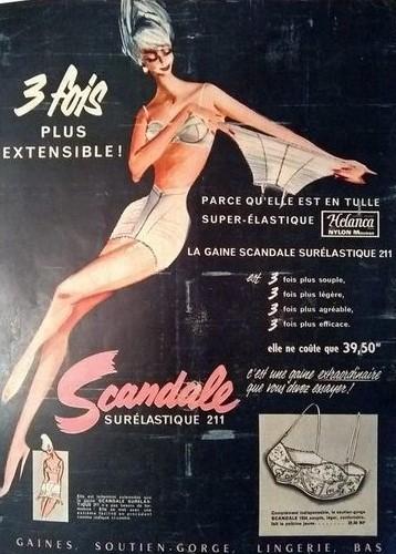 scandale 1960 roger blonde Surelastique 211 A2