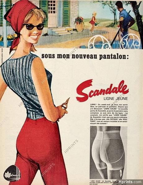 scandale 1965 pierre-couronne A3 pantalon hprints