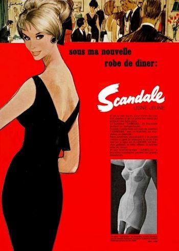 scandale 1965 pierre-couronne A2 robe