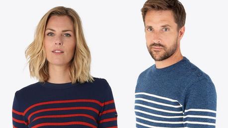 Braderie Armor-Lux : mode rayée à prix barrés