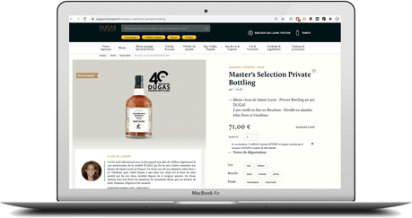 Rhum vieux de Sainte-Lucie - Private Bottling 40 ans DUGAS