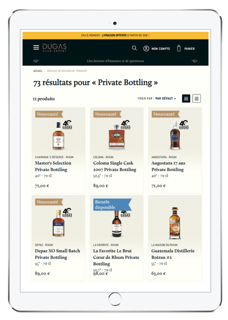 Comment dénicher les meilleurs spiritueux du monde ? DUGAS CLUB EXPERT