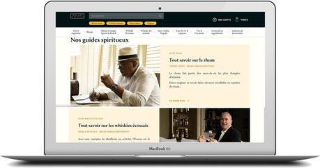 Se laisser initier par des experts en whisky, rhum, gin, vodka, eau de vie, liqueur