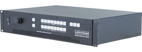 Une nouvelle matrice 8×8 HDMI, audio et USB dans la gamme Lightware MMX