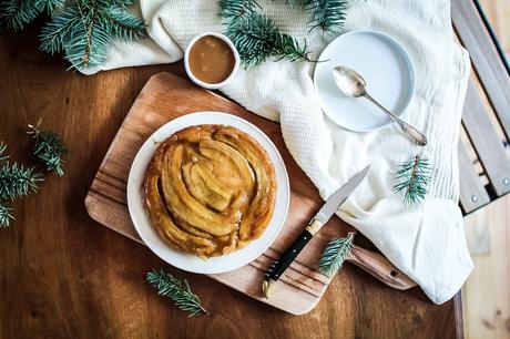 Gâteau renversé à la banane