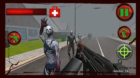 Télécharger Zombie Defense: Dead Target 3D APK MOD (Astuce) 2
