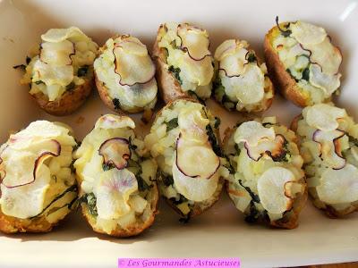 Pommes de terre farcies aux radis d'hiver (Vegan) Pommes de terre farcies aux radis d'hiver (Vegan)