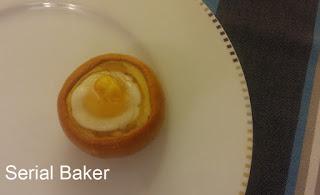 Pomme d'or et oeuf cocotte