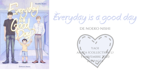 Everyday is a good day • Noeko Nishi