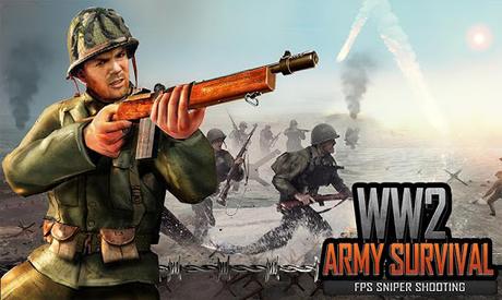 Télécharger Gratuit World War 2 Army Squad Heroes : Fps Shooting Games APK MOD (Astuce) 6
