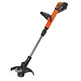 Meilleur coupe-bordure sans fil – Comparatif 2020 BLACK+DECKER STC1820PCB-XJ Coupe-Bordures sans Fil - 28 cm - 18 V - 2 Vitesses - sans batterie - Tube Telescopique et 2nd Poignée Réglable