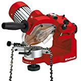 Meilleure affûteuse de chaîne de tronçonneuse – Comparatif 2020 Einhell Affûteuse de chaîne de tronçonneuse électrique GC-CS 235 E (235 W, Epaisseur de la meule 3,2 mm, Dispositif de serrage, Éclairage, Tête d’affûtage inclinable, Livrée avec 1 meule abrasive)