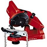 Meilleure affûteuse de chaîne de tronçonneuse – Comparatif 2020 Einhell Affûteuse de chaîne de tronçonneuse électrique GC-CS 85 E (85 W, Epaisseur de la meule 3,2 mn, Dispositif de serrage, Livrée avec 1 meule abrasive)