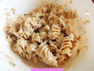 Salade de pâtes aux topinambours (Vegan) Salade de pâtes aux topinambours (Vegan)