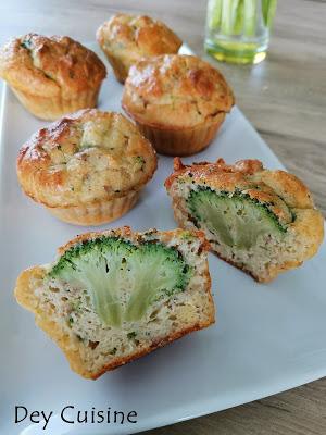Muffins thon & brocoli