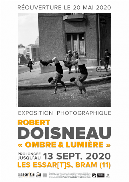 Exposition Robert Doisneau et visite de la Circulade de Bram (Aude)