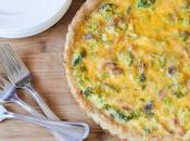 Quiche brocoli bacon