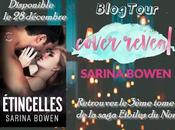 Cover Reveal Découvrez couverture résumé d'Etincelles 3ème tome saga Etoiles Nord Sarina Bowen