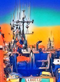 Relever les casiers, puis recommencer