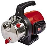 Meilleure pompe de surface – Comparatif %currentmonth% %currentyear% Einhell Pompe d’arrosage de surface GC-GP 1046 N (1000 W, Hauteur d'aspiration 8 m, Corps en INOX - Moteur électrique sans entretien avec protection thermique contre les surcharges)