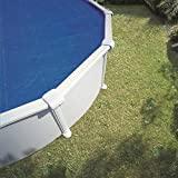 Meilleure couverture solaire de piscine – Comparatif %currentmonth% %currentyear% Gre 772999 - Couverture Solaire Isotherme pour Piscine Ronde 460 cm de Diamètre, Couleur Bleu