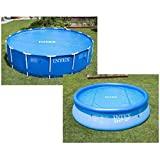 Meilleure couverture solaire de piscine – Comparatif %currentmonth% %currentyear% Intex 29021 Bâche à bulles, Bleu, 290 X 290 X 1 cm