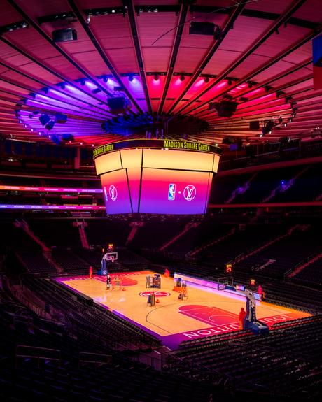 Louis Vuitton et la NBA s’installent au Madison Square Garden