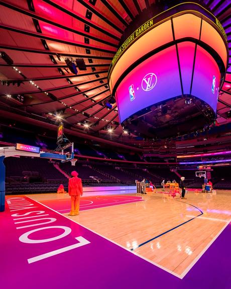 Louis Vuitton et la NBA s’installent au Madison Square Garden