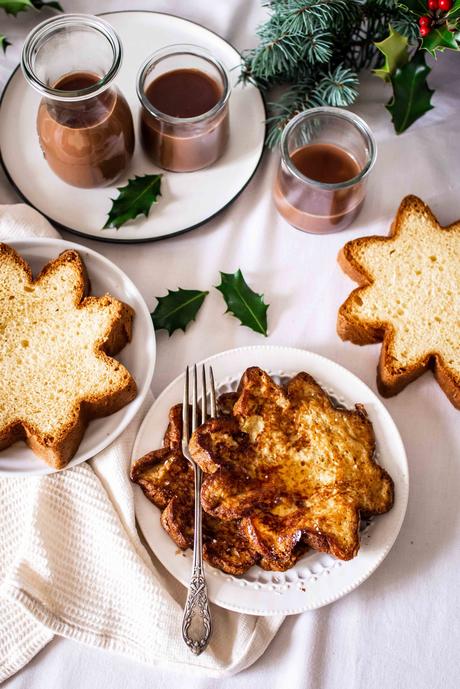 Pandoro perdu & Chocolat chaud épais