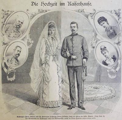 Le mariage de Marie-Valérie d'Autriche au regard Gil Blas.
