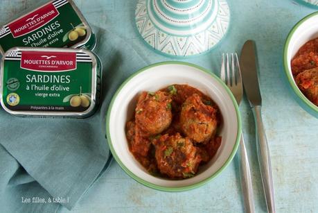 Tajine de keftas aux sardines