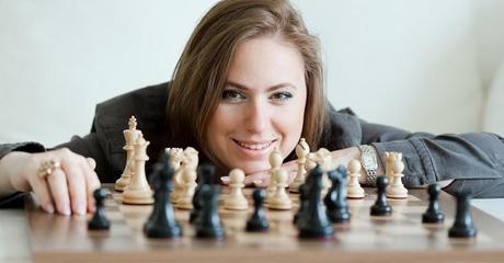 La championne d'échecs Judit Polgar 