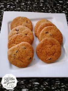 Recette de cookies au pralin pour un bon goûter.