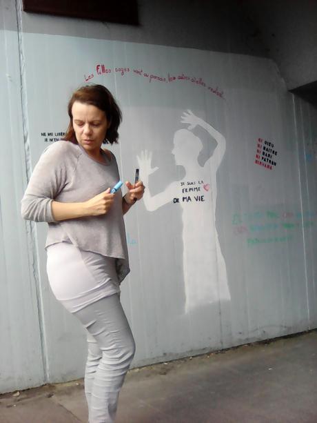 Femmes - Acrostiche - Street Arts - Seraing - Vie feminine