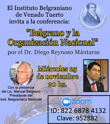Venado Tuerto propose sa conférence en association avec l’INB [à l’affiche]