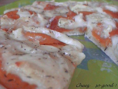 Pizzas abricots/chèvre Pizzas abricots/chèvre