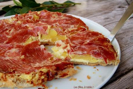 Quiche renversée aux pommes de terre et reblochon