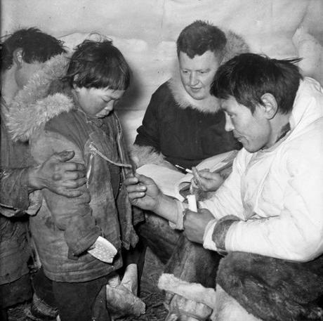 Les Inuits : numéros de disque et projet Nom de famille