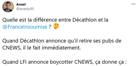 Présence coupable de #LFI sur #CNews