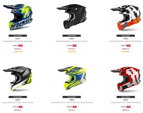 CASQUE CROSS AIROH TWIST 2.0 en promo CASQUE CROSS AIROH TWIST 2.0