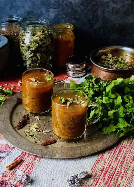 Rasson à la Mauricienne, la soupe végétarienne « ou pas » détox aux épices !