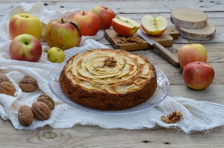 Gâteau pommes noix Gâteau pommes noix