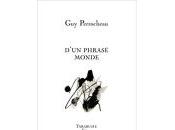 (Note lecture), Perrocheau, D'un phrasé monde, Alexis Pelletier