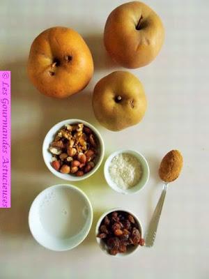 Pommes gourmandes farcies (Vegan)