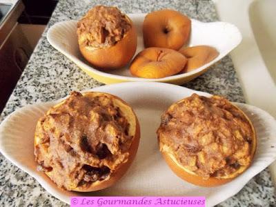 Pommes gourmandes farcies (Vegan)